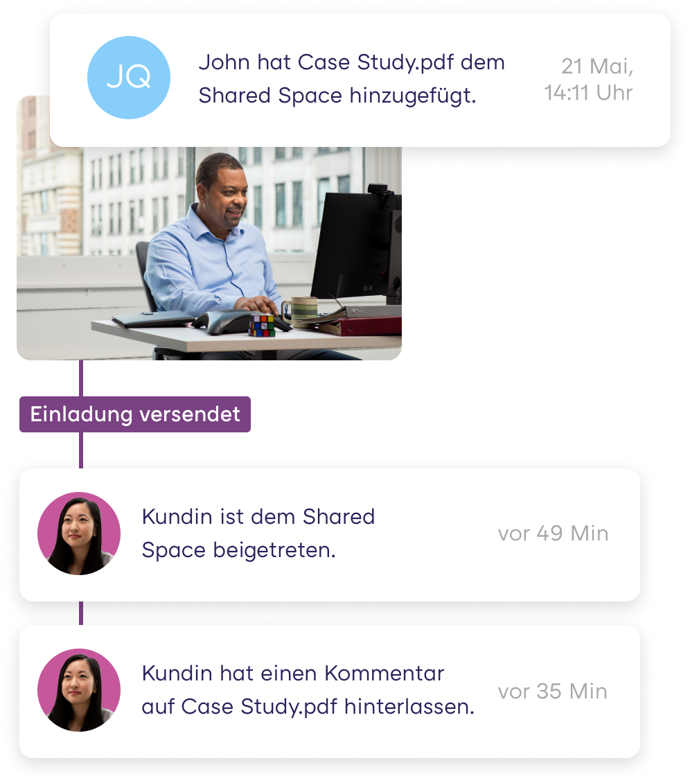 Showpad für den Vertrieb